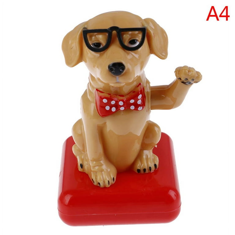 Party Yeah Auto magic solar powered dancing dogs swinging bobble toy gift  car decoration 