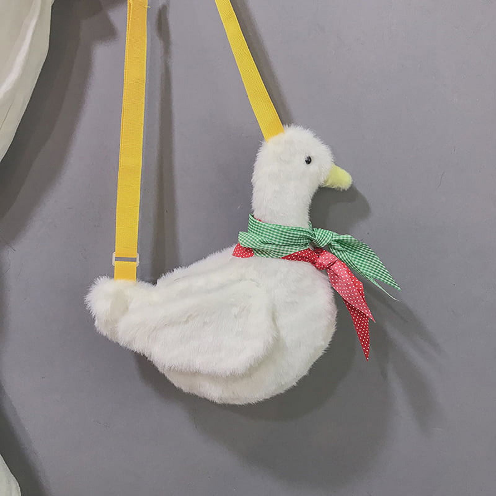Party Yeah Kawaii Lolita Plush Scarf Duck Bag Messenger Shoulder