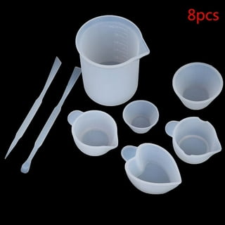 Generic Silicone Measuring Cups for Epoxy Resin,Resin Supplies with  250&100Ml Silicone Cups,,Epoxy Mixer,Color Cups,Mixing Tools @ Best Price  Online