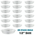 thumbnail image 1 of Party Zealot 12" Round Clear Plastic Plant Saucers (20 Count), 1 of 3