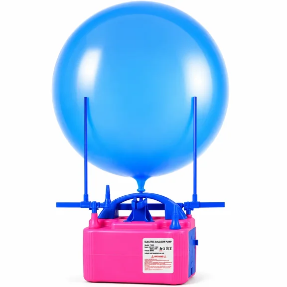 Party Zealot All-in-One Electric Balloon Pump with Sizer & Tie, 2.25 lbs