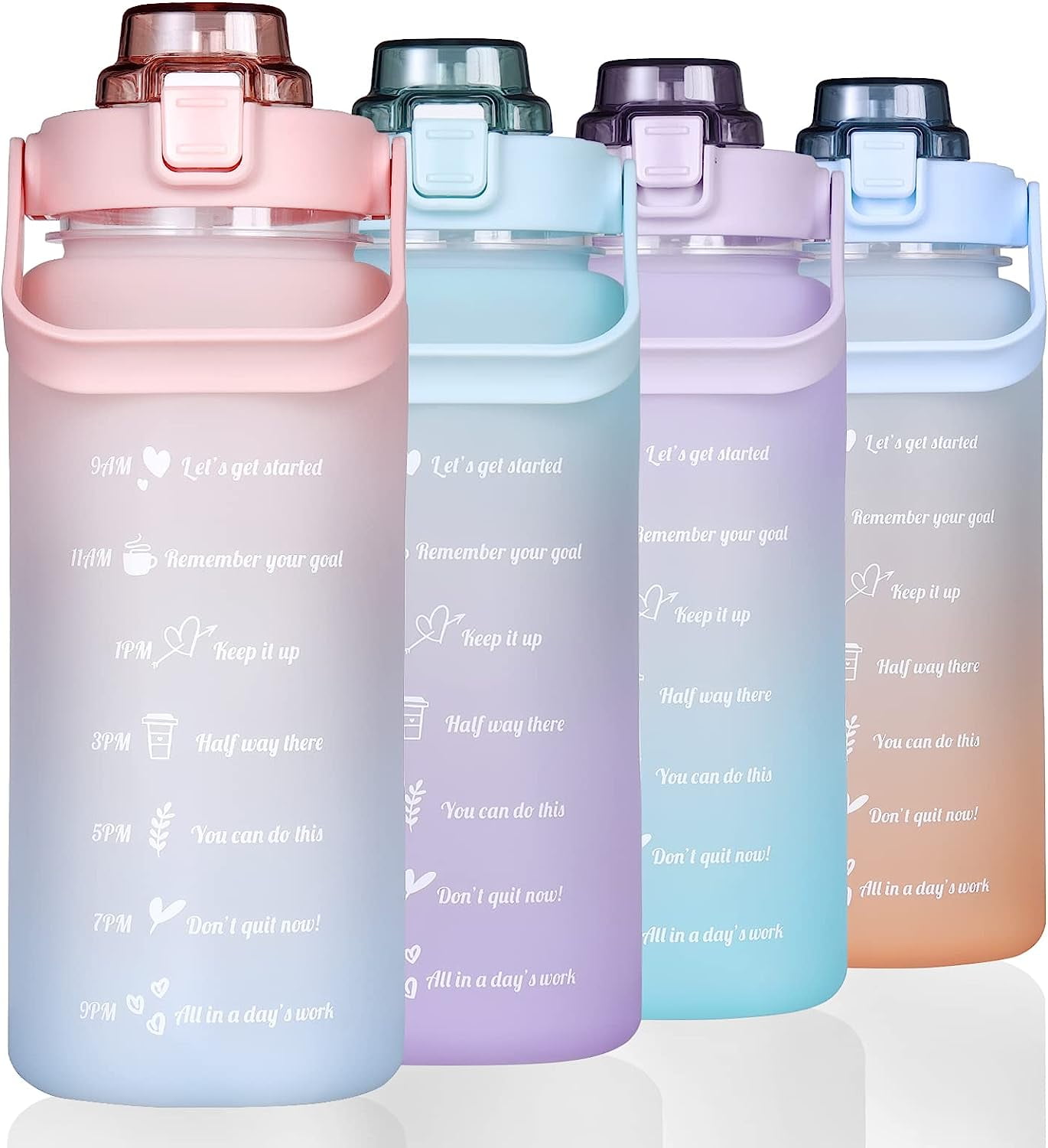 SPRIPORT Japanese Wave Sports Water Bottle for Men Women Water Bottle with  Straw and Handle BPA Free…See more SPRIPORT Japanese Wave Sports Water
