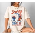 thumbnail image 1 of Party in The USA Shirt, Fourth of July Shirt, Retro Usa Patriotic Tee, 4th of July, America Patriotic Shirt, Trendy Usa Celebration Shirt, 1 of 5