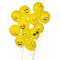 thumbnail image 1 of Party land Yellow Emoji Balloon - 25 Pcs, Balloons for Decoration | Smiley Theme Balloons for Party | Balloons for Kids | Birthday Balloons Decor | Balloon Printed Face Expression | Smiley Balloons, 1 of 4