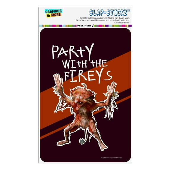 Party with the Fireys Labyrinth Home Business Office Sign