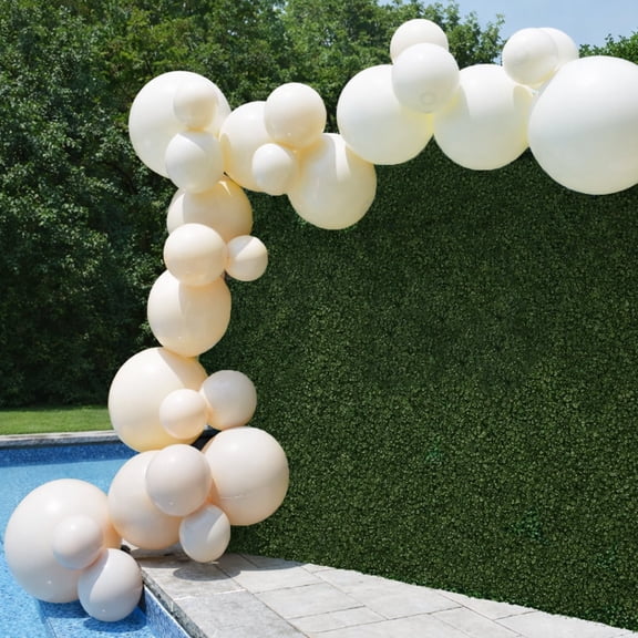 PartyAire Reusable PVC Balloon Arch Kit, Sandy Shades Theme, 18 ft, 28 Pieces
