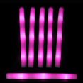 thumbnail image 1 of 16" LED Glow Foam Sticks - 50 Pack Pink Light Up Batons for Parties, Events & Shows by PartyGlowz, 1 of 7