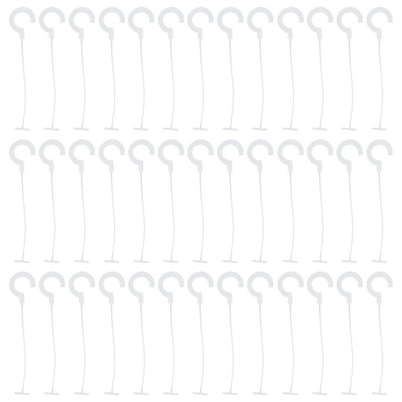 PartyKindom 5000pcs Tag Fastener Clothing Tag Attacher for Pants PP White for Retailers in Shops