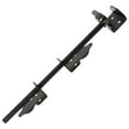 thumbnail image 1 of PartyKindom Black Solid Cane Bolt Door Latch Floor Mounted Gate Drop Rod for Wood Fences, 1 of 6