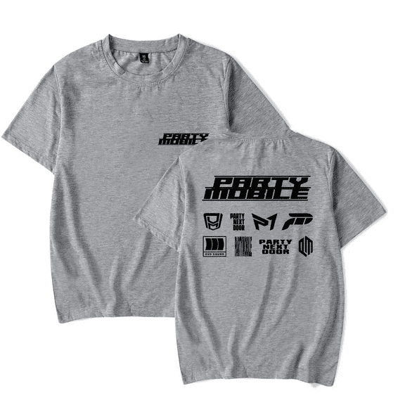 PartyNextDoor Merch PartyMobile Logo T-shirt t shirt Unisex Short Sleeve Tee Crewneck Streetwear Top