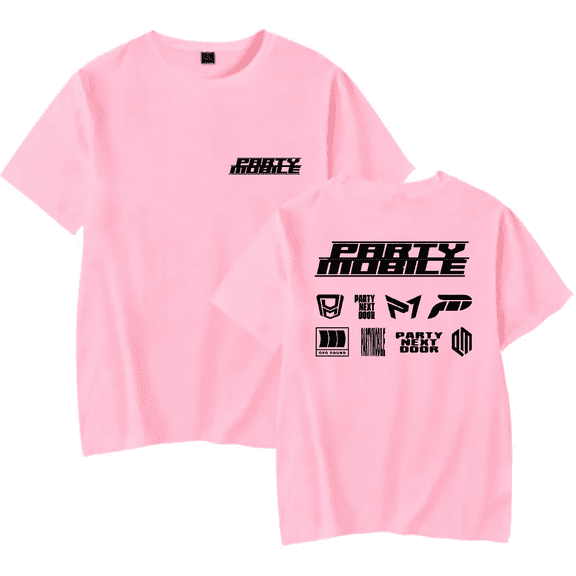 PartyNextDoor Merch PartyMobile Logo T-shirt t shirt Unisex Short Sleeve Tee Crewneck Streetwear Top