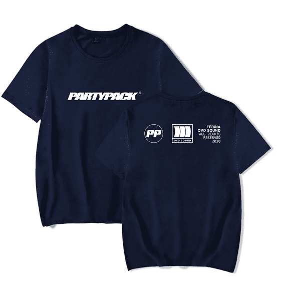 PartyNextDoor Merch Partypack Logo T-shirt t shirt Unisex Short Sleeve Tee Crewneck Streetwear Top