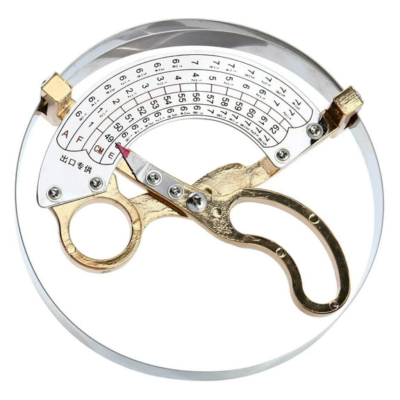 Partygee Scissor Type Hat Ruler Hand Held Milliners Sizer Cap Hat Size Measuring Tool