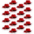 thumbnail image 1 of Light up LED Christmas Cowboy Hat Santa Hat Pack of 18 - Xmas Cowgirl Hat Santa Claus Western Hat for Gift Dressing up by PartyGlowz, 1 of 9
