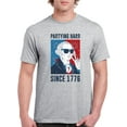 thumbnail image 1 of Partying Hard Since 1776 T-Shirt Men -Smartprints Designs, Male x-Large, 1 of 4