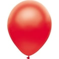 thumbnail image 1 of Partymate 72 Satin Red Latex Balloons 11" Made In USA, 1 of 2