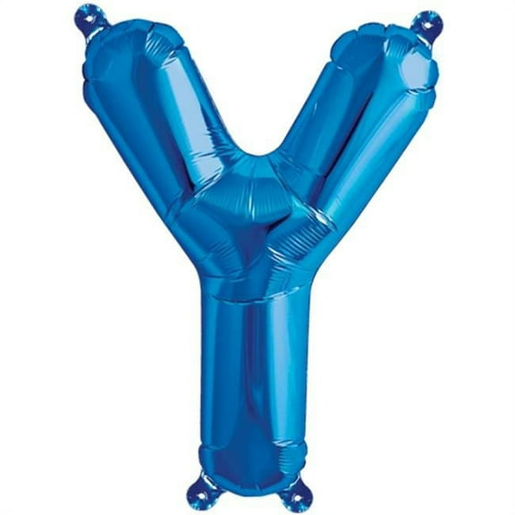 Partypro 00555-01 Inflatable Letter Blue Mylar Y