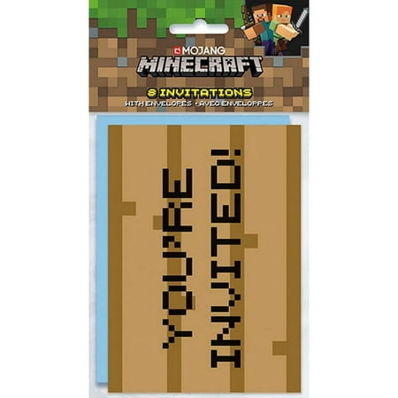 Partypro 011179794140 Minecraft Invitation