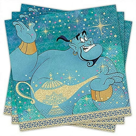 Partypro 011179795024 Aladdin Lunch Napkins