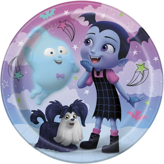 Partypro 011179799848 Vampirina Dessert Plate