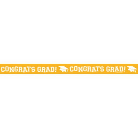 Partypro 074218 Discontinued Yellow Grad Crepe Streamer