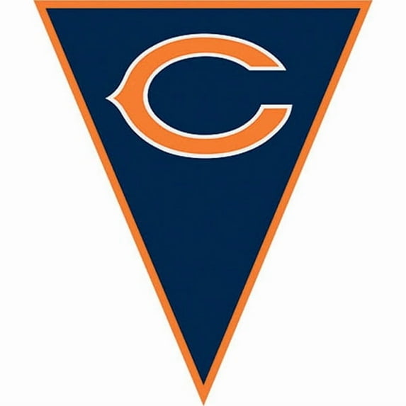 Partypro 122329 Chicago Bears Pennant Banner
