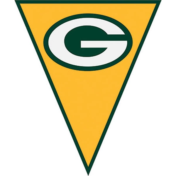 Partypro 122335 Green Bay Packers Pennant Banner