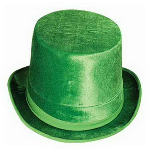 Partypro 30742 Vel-Felt Green Top Hat