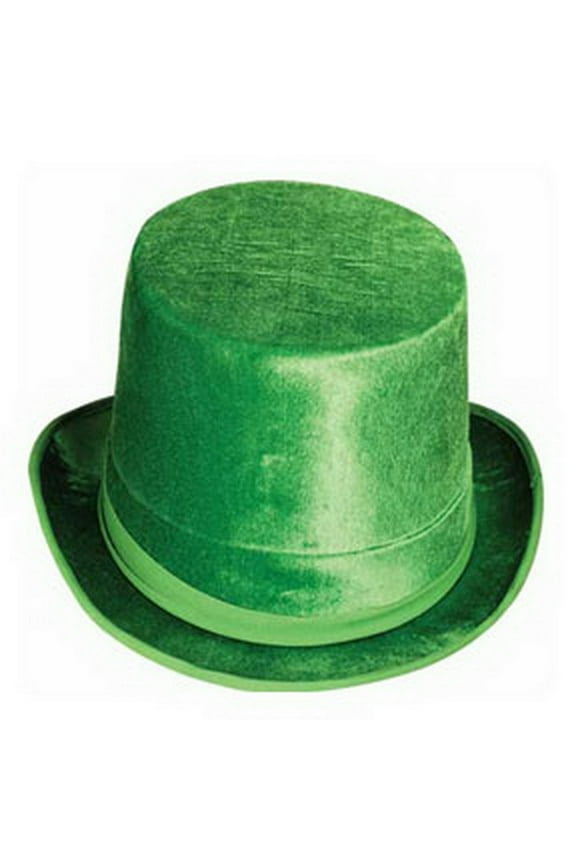 Partypro 30742 Vel-Felt Green Top Hat