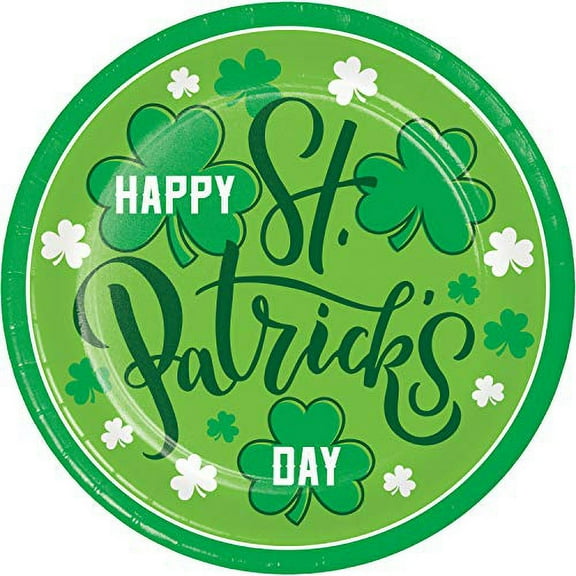 Partypro 343154 St. Patrick'S Day Dinner Plate