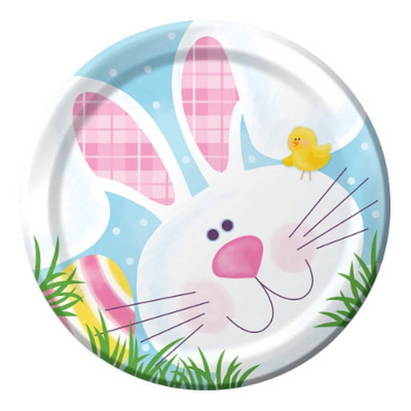 Partypro 412198 Cottontail Fun Dessert Plate