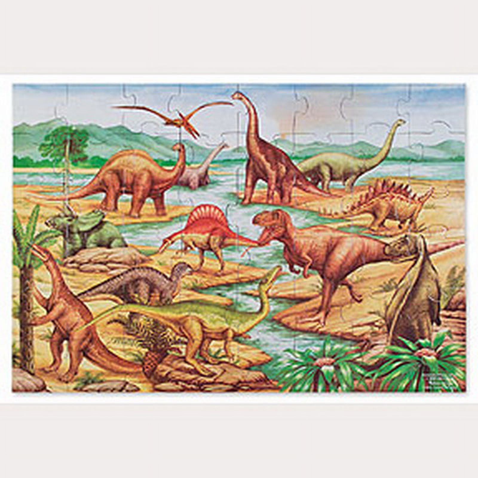 Floor Puzzle Dinosaurs Toys & Games Puzzles Lci421 Melissa & Doug