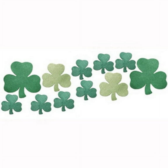 Partypro 993449 Shamrocks Mini Glitter Decoration