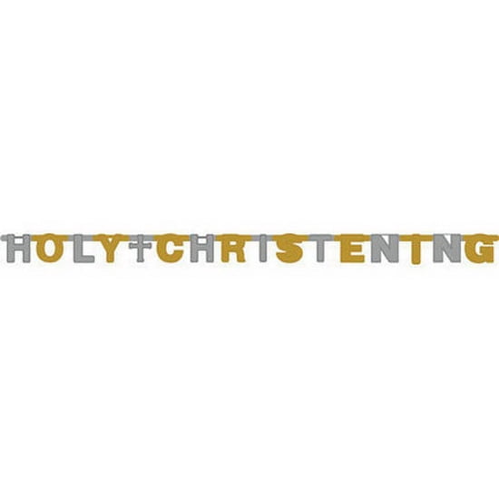 Partypro Christening Jointed Banner