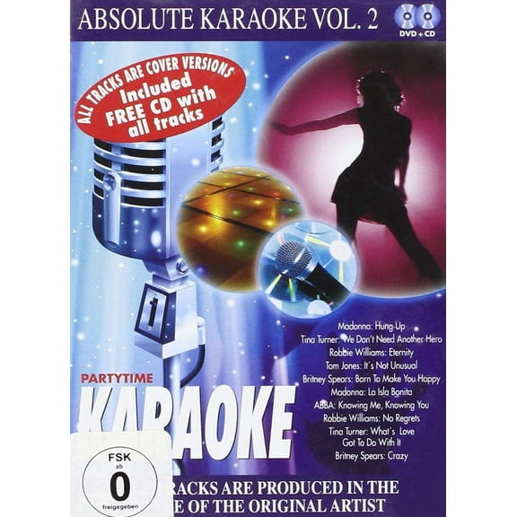 Partytime Absolute Karaoke Vol. 2 (Audiobook)