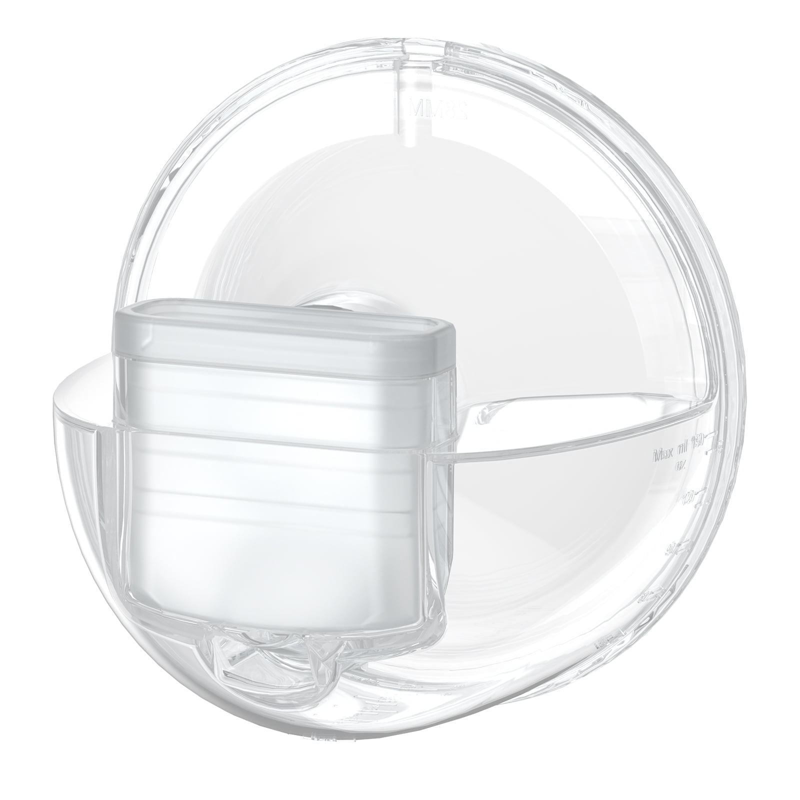 Paruu P10 Full Set Collector Cup, Original Breast Pump Replacement Accessories, 1 Set