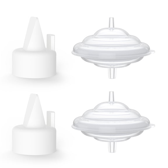 Paruu Pump Parts Compatible with Spectra S1/S2/9 Plus, Not Original Accessories, Replacements Include Valve and Backflow Protector (Duckbill Included), 2 Set