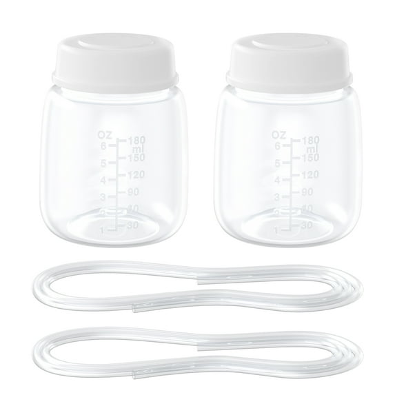 Paruu Pump Parts Compatible with Spectra S1/S2/9 Plus, Not Original Accessories, Replacements Include Tubing and Bottle, 2 Set