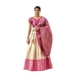 thumbnail image 1 of Parvdi Lehenga Choli Readymade Indian Lehenga For Women Wedding Party Wear Woven Design Stitched Silk Lehenga & Stitched Silk Blouse Top With Dupatta, 1 of 7
