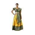 thumbnail image 1 of Parvdi Lehenga Choli Readymade Indian Lehenga For Women Wedding Party Wear Woven Design Stitched Silk Lehenga & Stitched Silk Blouse Top With Dupatta, 1 of 7