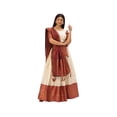 thumbnail image 1 of Parvdi Women's Traditional Wedding Party Wear Lehenga Choli Sets Woven Design Stitched Lehenga & Stitched Blouse Top With Dupatta, 1 of 7