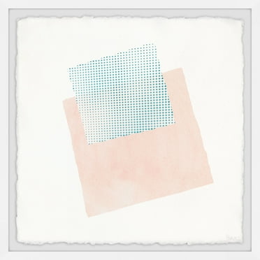 Parvez Taj All About Squares Framed Wall Art