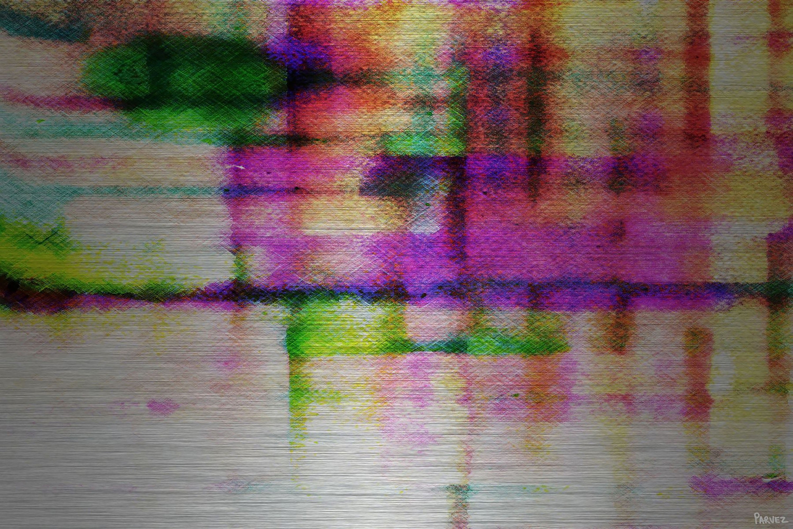 Vibrant Abstract Metal Print Wall Art, 8" x 12"
