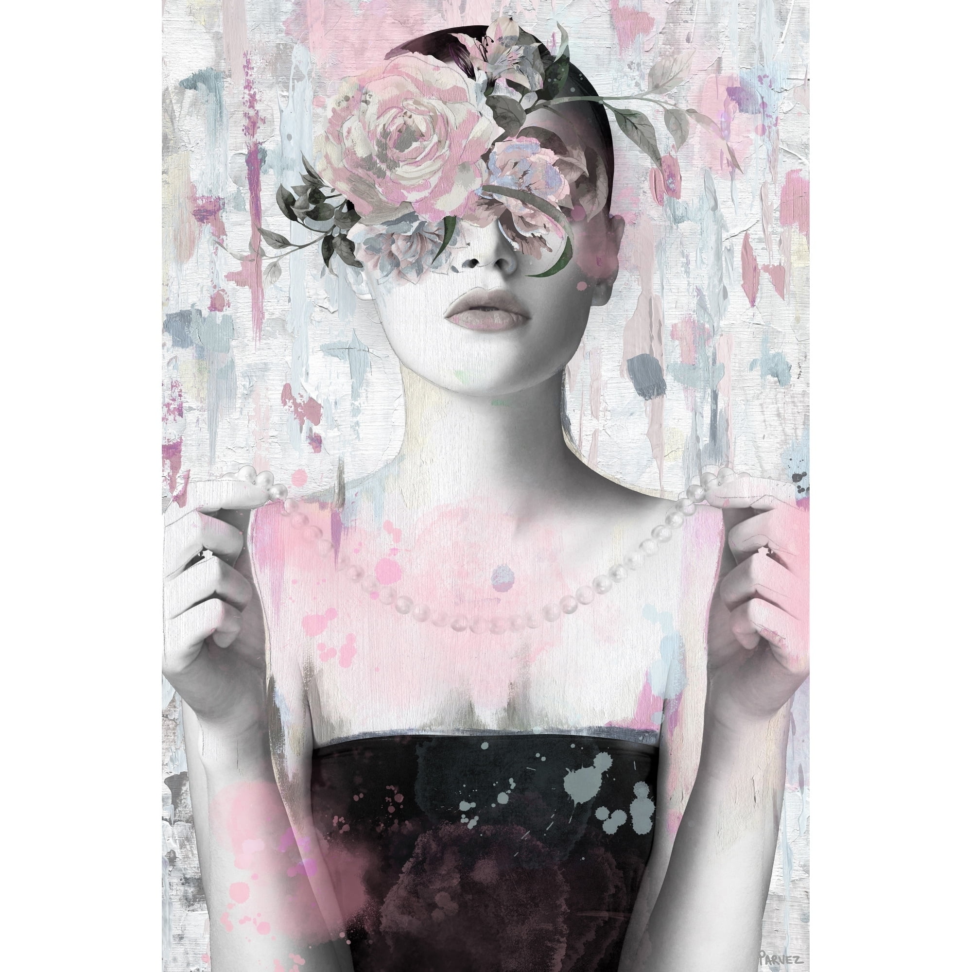 Parvez Taj Be like a Flower Canvas Wall Art
