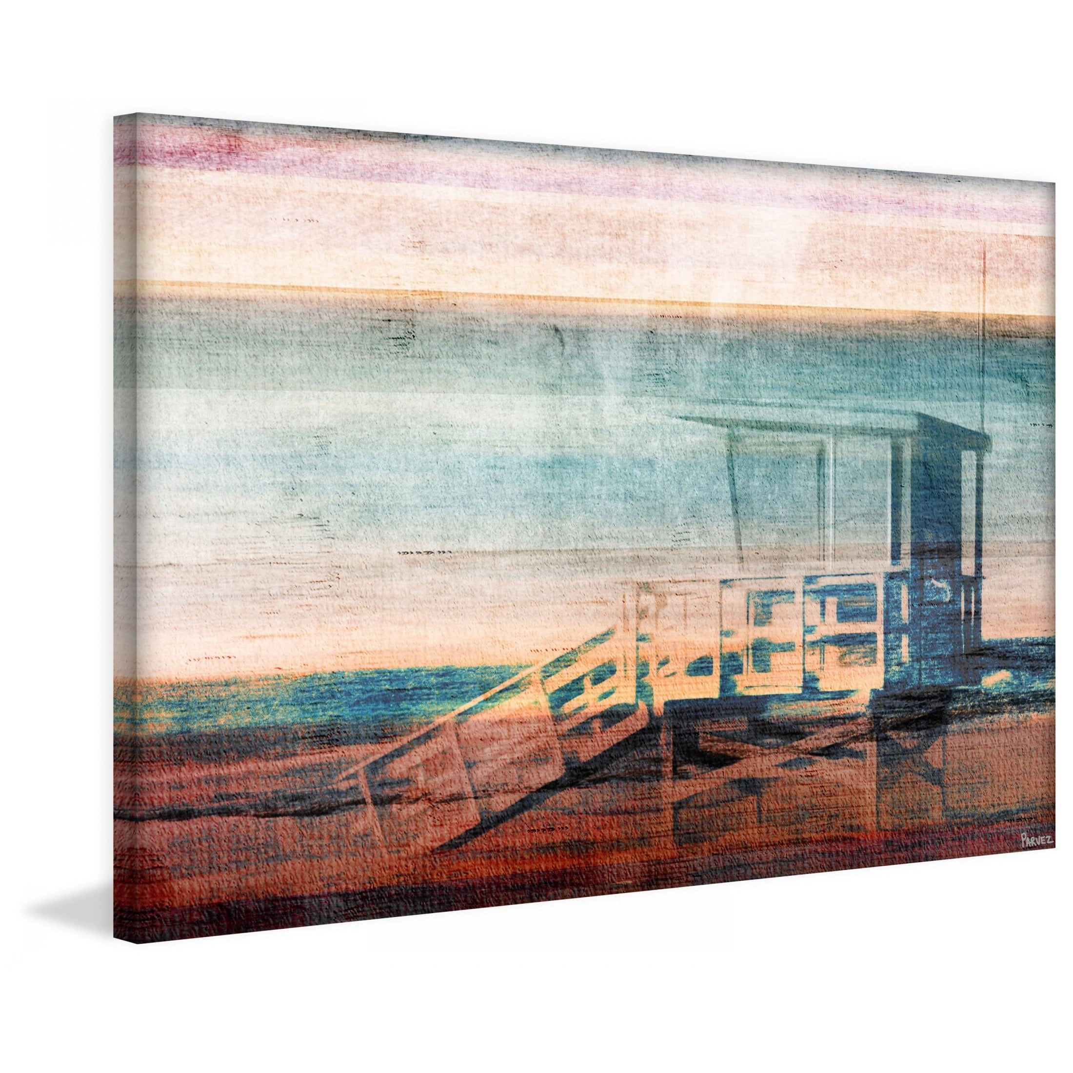 Parvez Taj "Beach Safety" Print on Canvas