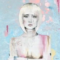 Parvez Taj Beautiful Without Makeup Canvas Wall Art