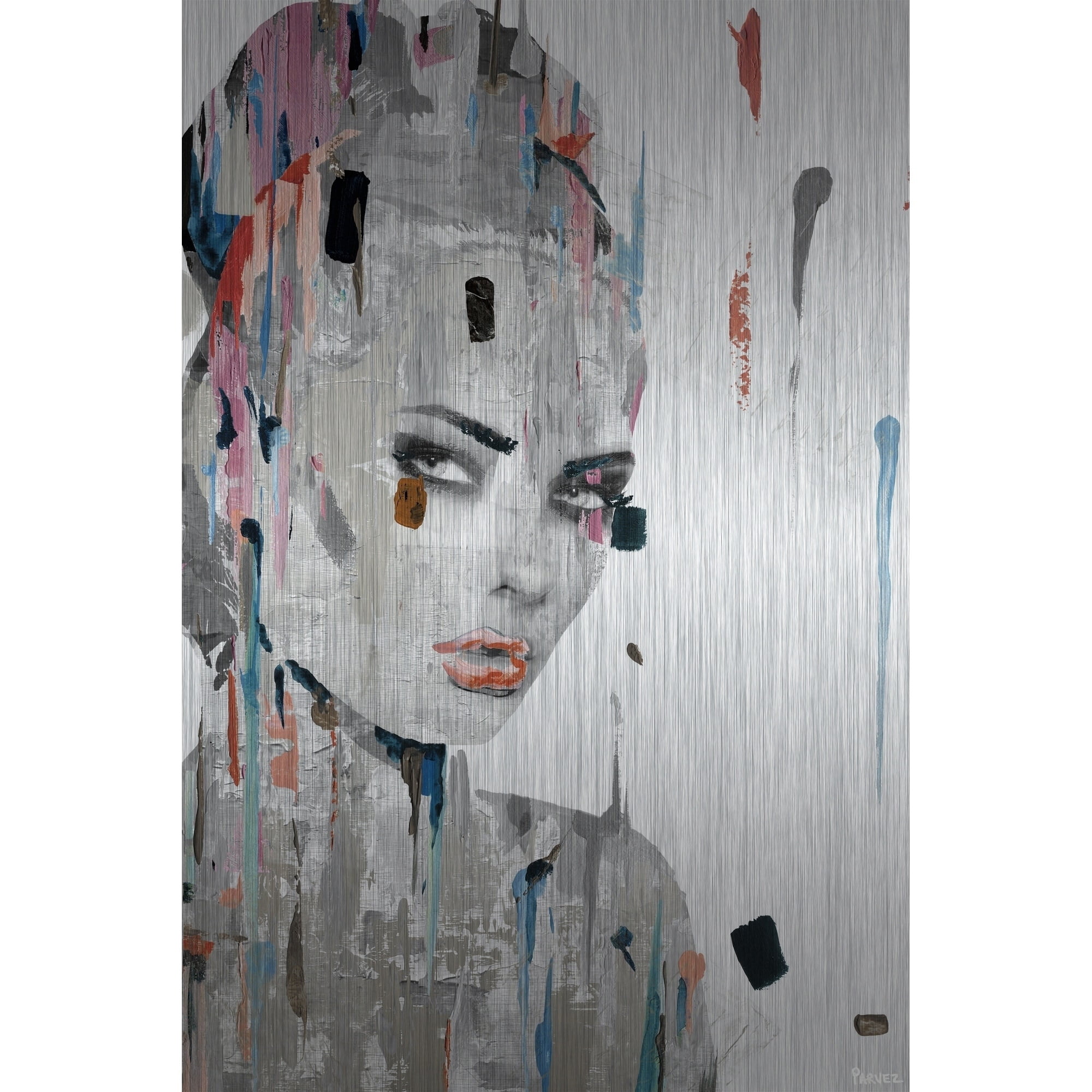 Parvez Taj Beauty Stare Down Aluminum Wall Art