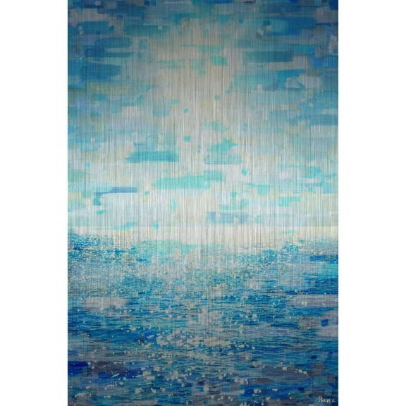 Parvez Taj Better Days Art Print on Brushed Aluminum