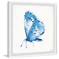 thumbnail image 1 of Parvez Taj "Big Blue Butterfly" Framed Painting Print, 1 of 6