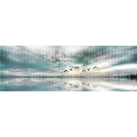 Parvez Taj Birds Skylight II Canvas Wall Art